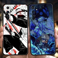 anime naruto hatake kakashi silicone for realme 8i 9i 9 pro plus gt2 pro c3 6 7 8 pro c21 c11 c25 pro 5g shockproof phone cover
