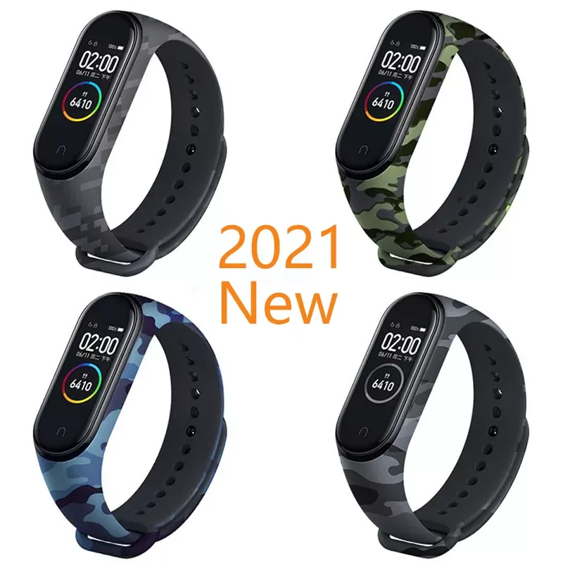 

For Xiaomi Mi Band 6 5 Strap Replacement Wrist Straps Bracelets Silicone Watch Band On Xiaomi MI Band 6 4 3 Wristband Strap Case