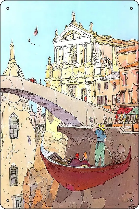 Постер Flying Boad Забавный металлический жестяной знак для дома кухни бара комнаты