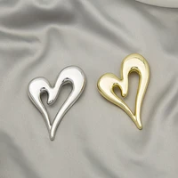 fashion european and american gold silver retro bright face love brooch for women mens clothing dress suit accessories