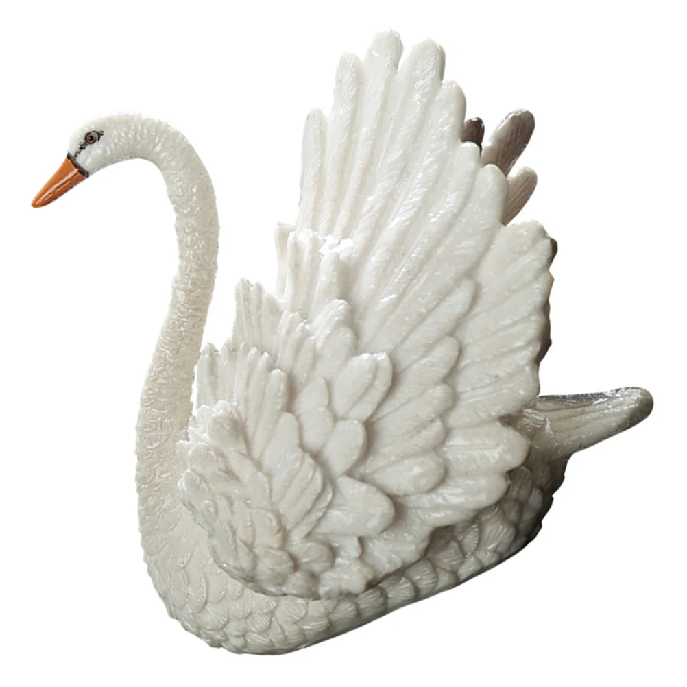 

Swan Tea Figurines Figurine Kung Crystal Accessories Ceremony Decoration Tray Figure Ornament Lovers Sculpture Fu Ornaments