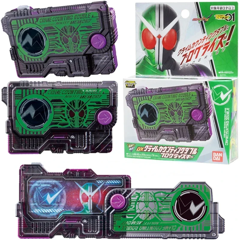 Фото Bandai оригинальная аниме-фигурка DX Kamen Rider Zero-One Progrisekey игрушки для мальчиков и девочек, детский рождественский подарок, коллекционная модель, украшения №5