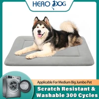 hero dog washable 300 times large pet bed soft puppy cushion anti slip jumbo crate mat