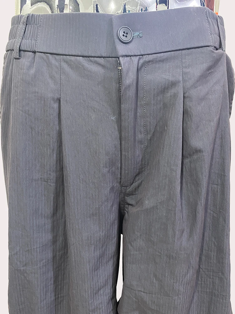 nerazzurri Весна Осень Тонкие мешковатые легкие брюки-карандаш для мужчин Высокая