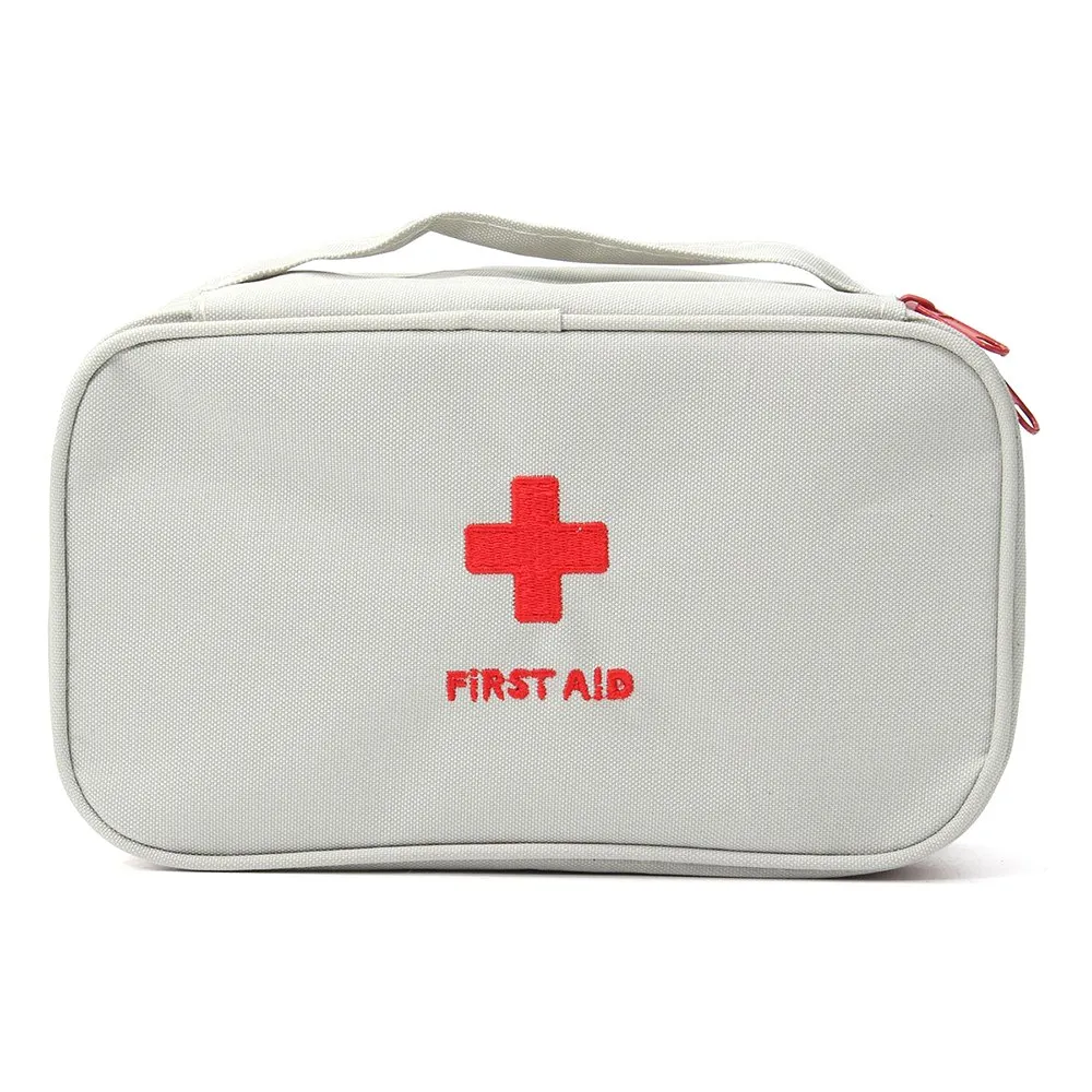 

Portable First Aid Empty Kit Pouch Tote Small First Responder Storage Bags Compact Emergency Survival Medicine Bag