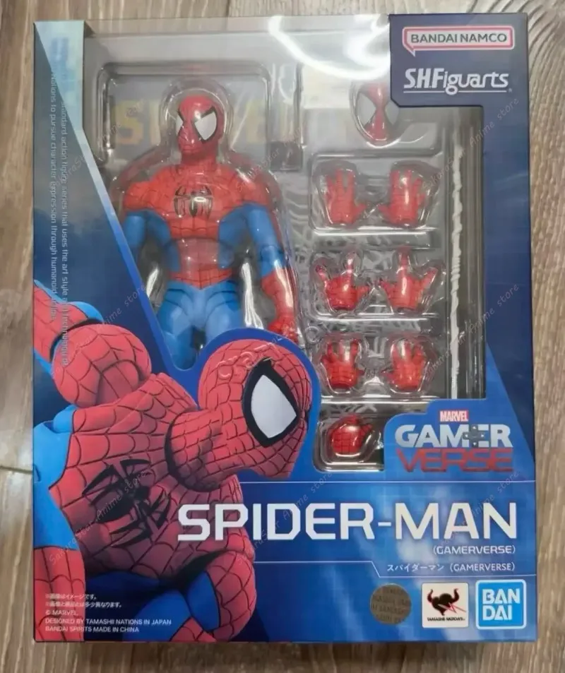 В наличии: Оригинальная фигурка Bandai S.H.Figuarts SHF Spider-Man Gamerverse от SakuraStar Store, аниме-модель с подвижными суставами. (art.: 3920dcfbfc826) - 3920dcfbfc826