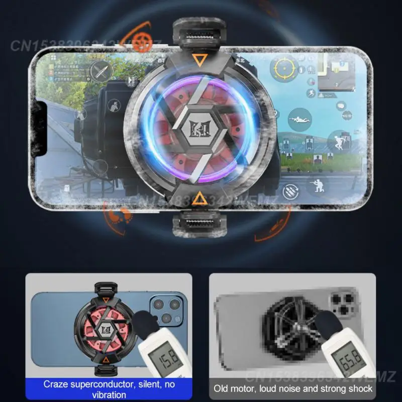 Бесшумный Магнитный полупроводниковый игровой кулер игровые аксессуары