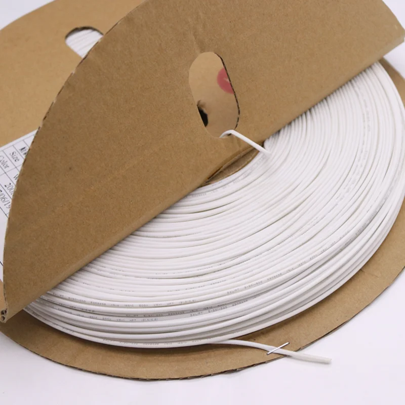 Термоусадочная трубка 2 м Диаметр 0 6 8 мм 1 3 4 5 Полиэтиленовая 2:1 изолированная