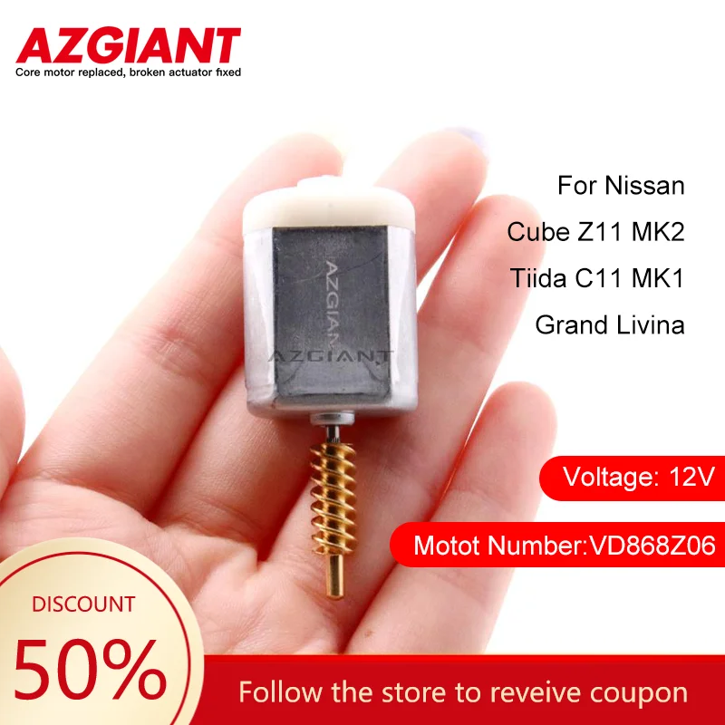 

For Nissan Cube Versa Tiida Grand Livina 2007-2008 VD868Z06 OEM Car Door Lock Actuator Core Motor Power 12V Repair Engine