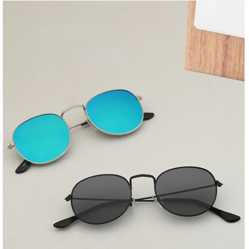 

Small Retro Round Sunglasses Women Brand Designer Vintage Sun Glasses for Female Eyewear Mirror Ray Glasses
