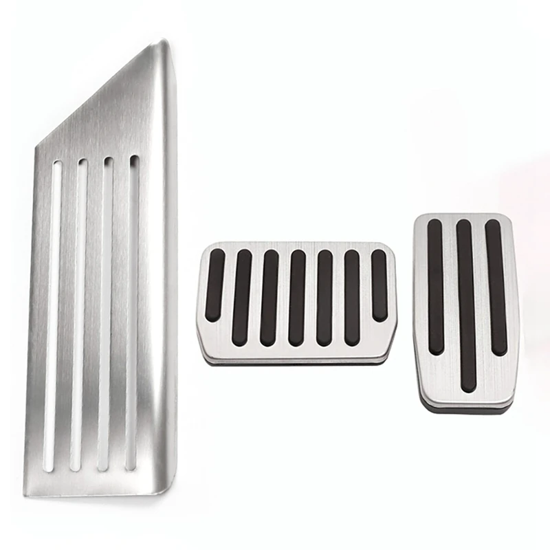 

Накладка на педаль автомобиля, Модифицированная декоративная металлическая педаль, подходит для Tesla