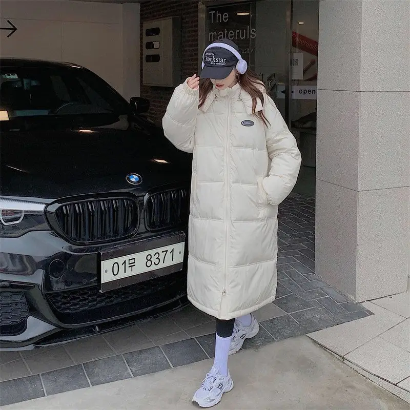 Winter Women's Cold Coat Parkas Super Hot Coats Jackets Hooded Long Cotton Padded Jacket Womens Winter Clothing 2022 Fashion