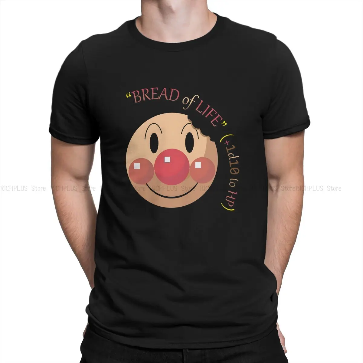 

Anpanman мультфильм анимация Мужская футболка Хлеб жизни Мода полиэстер футболка оригинальная уличная одежда новый тренд