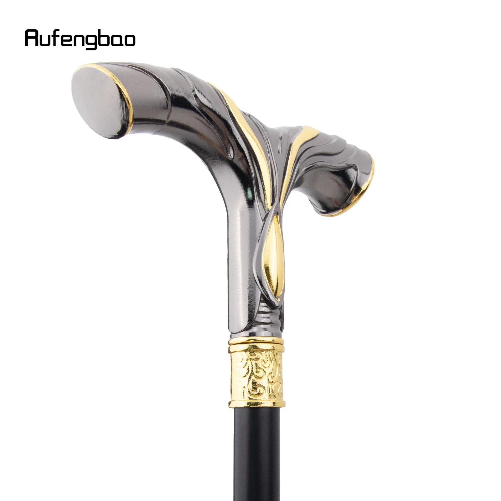 Золотистая, черная трость с ручкой, трость со скрытой пластиной, модная трость для самообороны, косплей, посох, 92 см (art.: 3920cae27e2ff) - 3920cae27e2ff