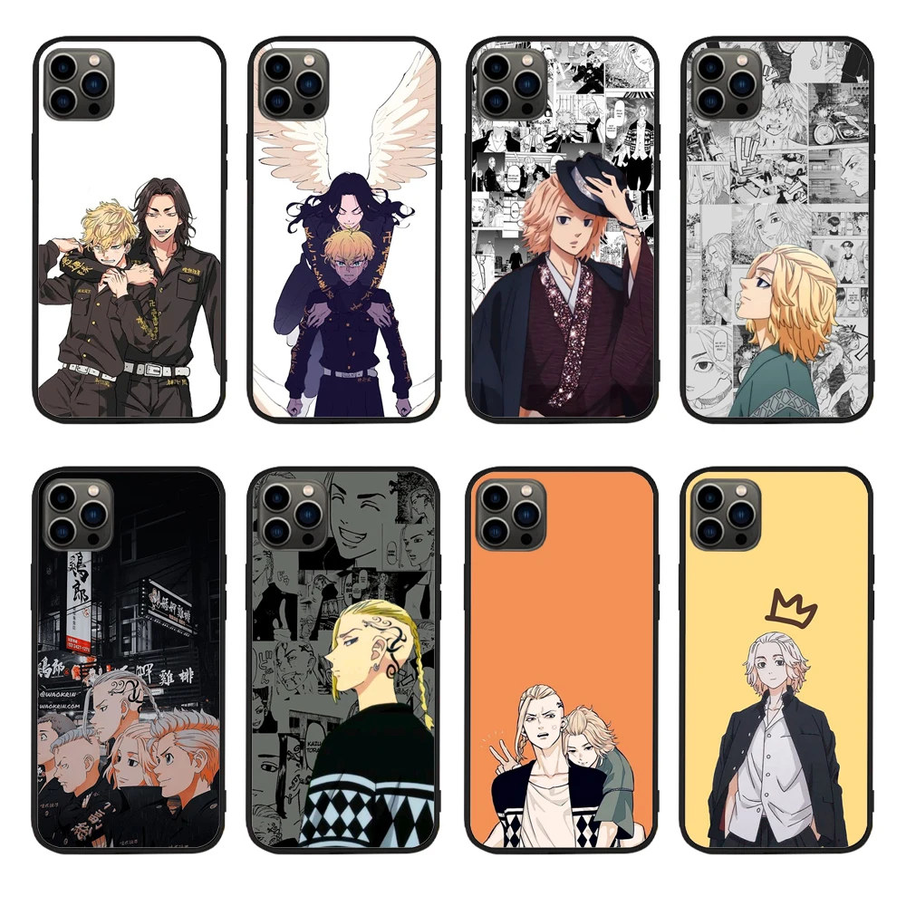 

Japan Anime Tokyo Avenger Phone Case For Apple iPhone 13 Pro Max 11 12 13Mini X XR XS 6 6s 7 8Plus Non-slip Phone Cover