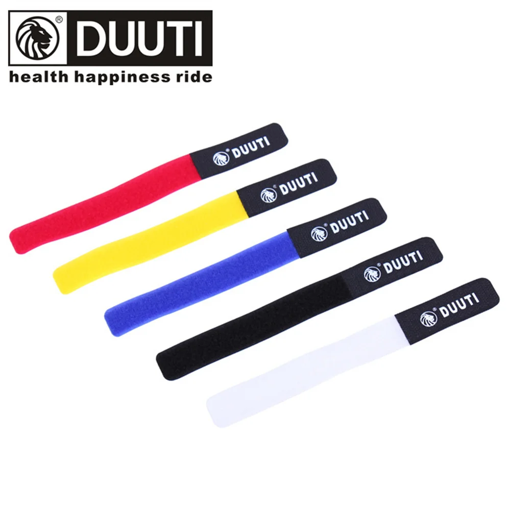 

4pcs Bicycle Adjustable Nylon Pump Strap Bike Brake Cable GPS Camera Ties Holder Cycling Cable Bandage Fastener Tape Pump Bottle