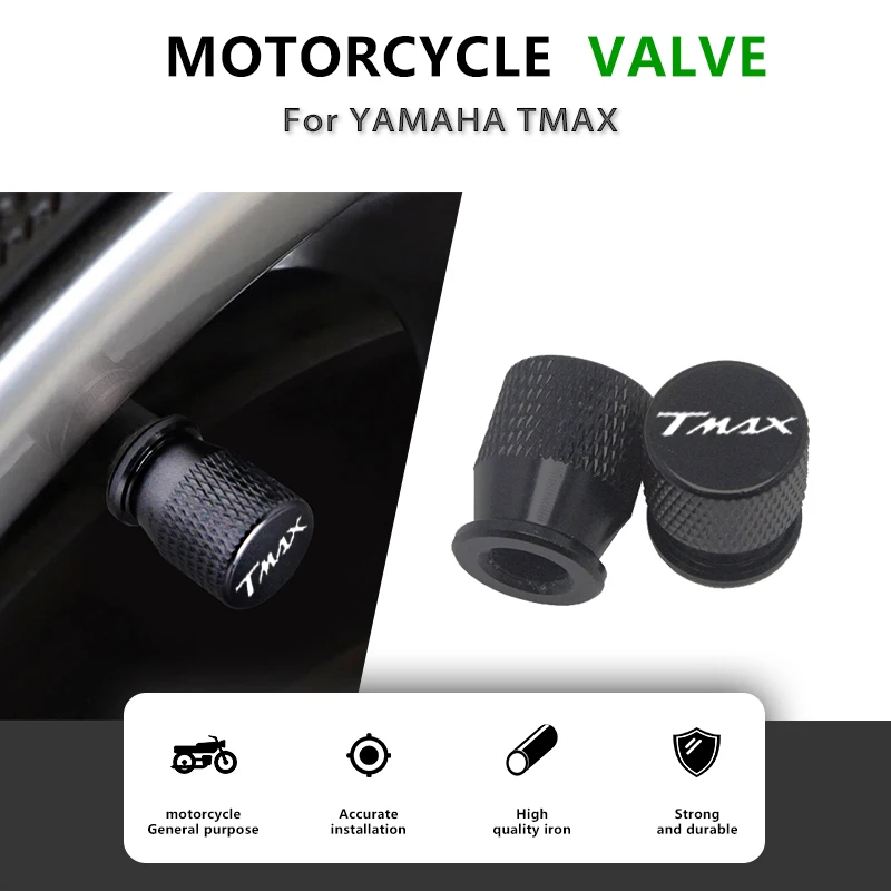 

Motorcycle Tire Valve Air Port Stem Cover Cap Plug Aluminum Accessories for Yamaha Tmax500 Tmax530 Tmax560 Tmax 500 530 560