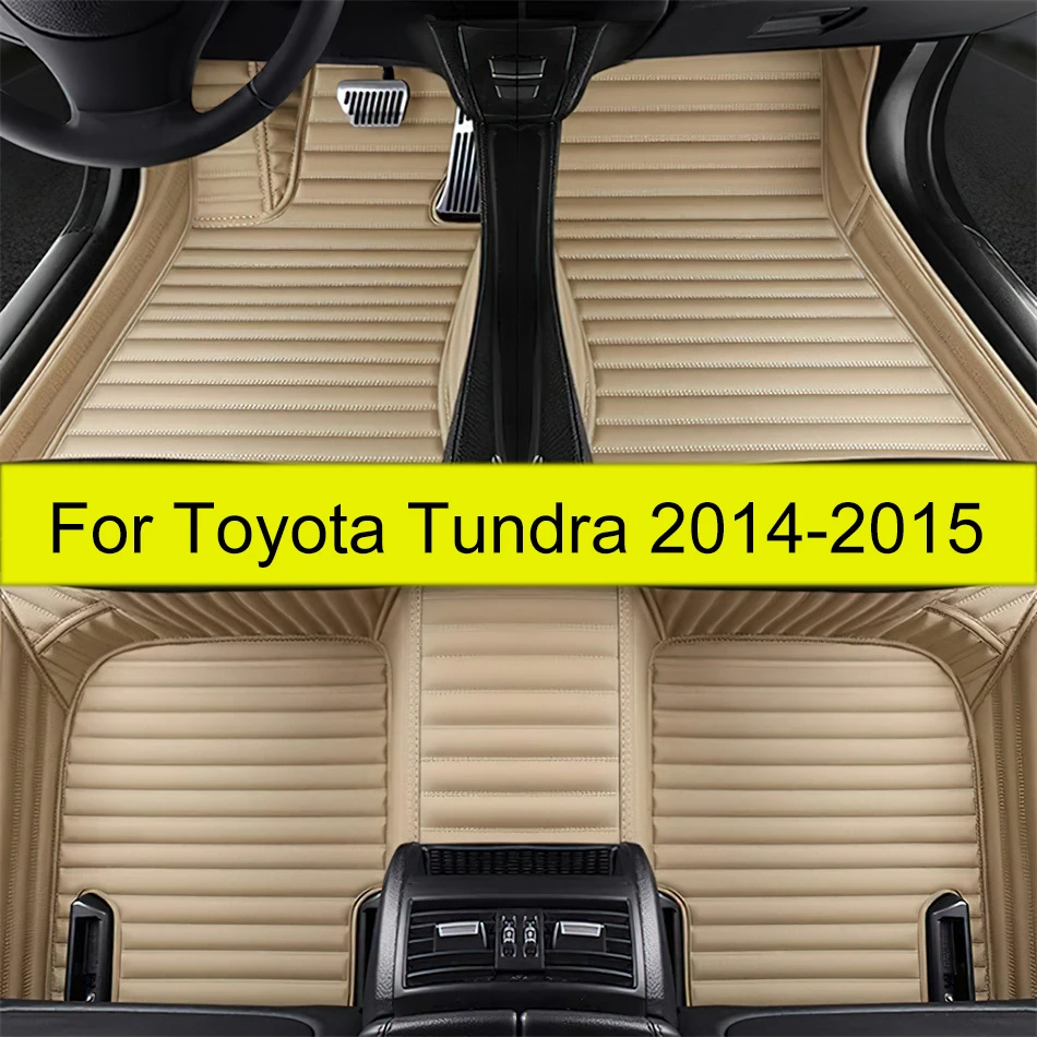 Индивидуальные автомобильные коврики для Toyota Tundra пять сидений 2014 2015 подкладки