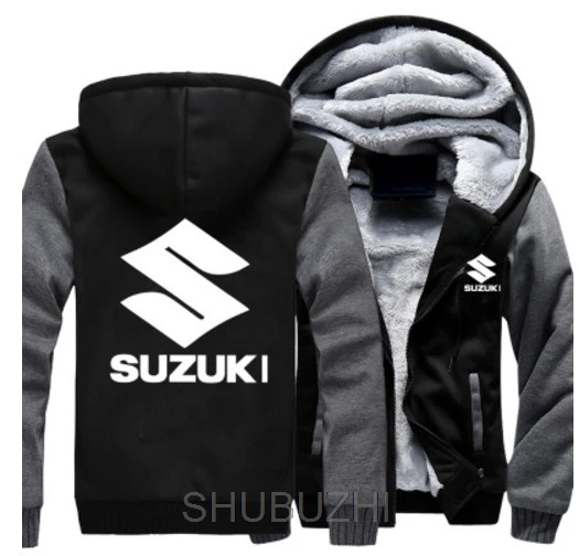 

Мужская осенне-зимняя корейская модная толстовка с надписью shubuzhi, утепленная Толстовка для мужчин, Теплое повседневное пальто с капюшоном