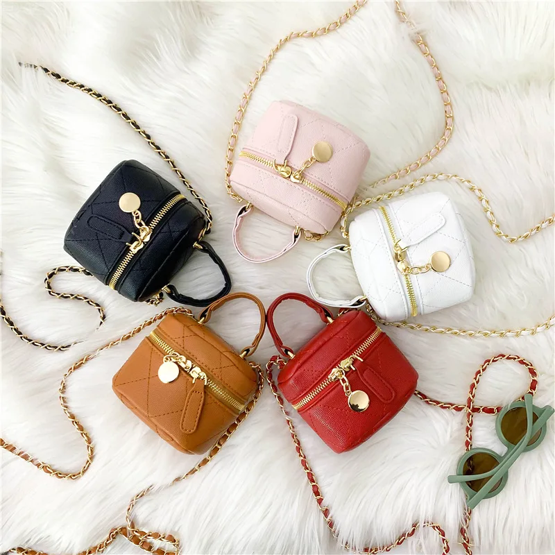 Children's Crossbody Bags Fashion Patent Leather  Cute Little Girls Mini Shoulder Bag for Kids Hot Coin Purse Small Handbags