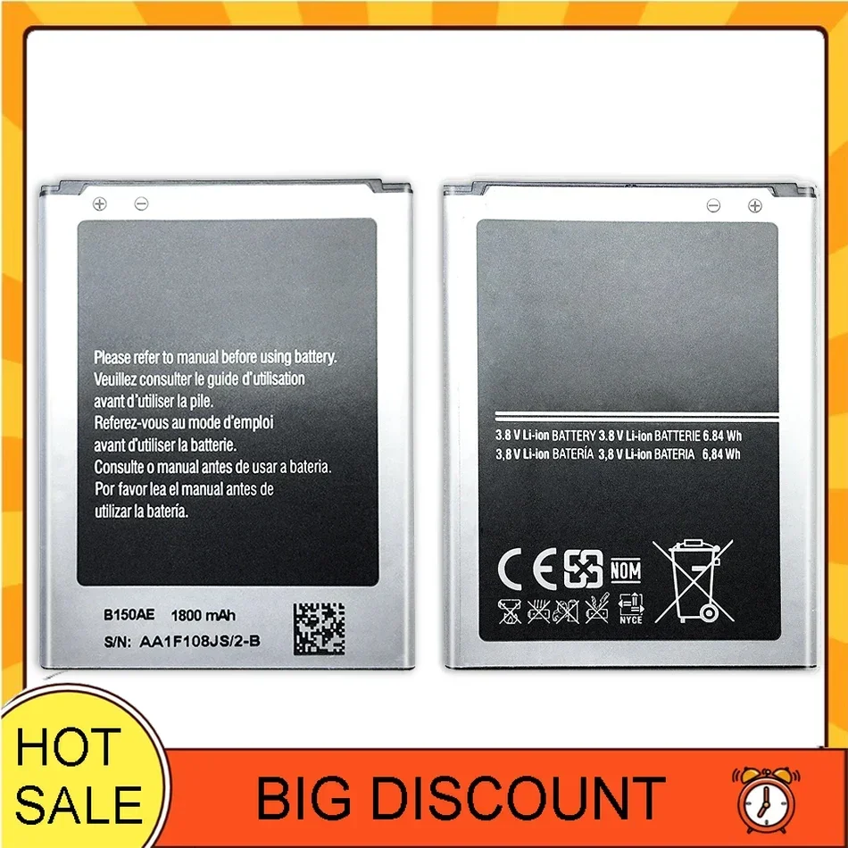 B150AE B150AC для Samsung GALAXY Trend 3 G3502 G3508 G3509 I8260 I8262 SM-G350E G350E G350 1800 мАч аккумуляторы мобильных