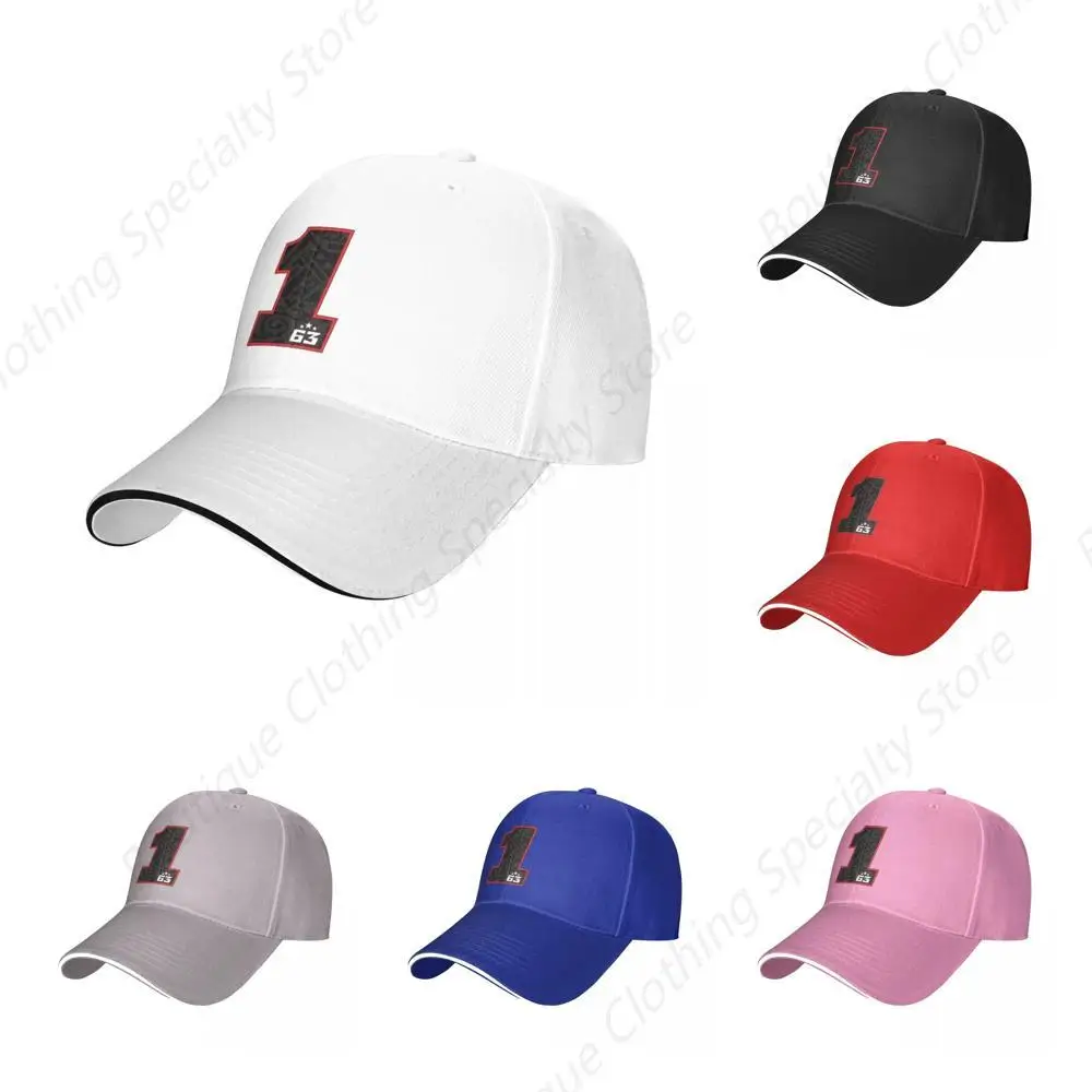 Lucky Gp #1 Francesco Pecco Motorcycle Racing Printing Baseball Caps For Men Coquette Sumer Womens Snapback Beach Dad Hats