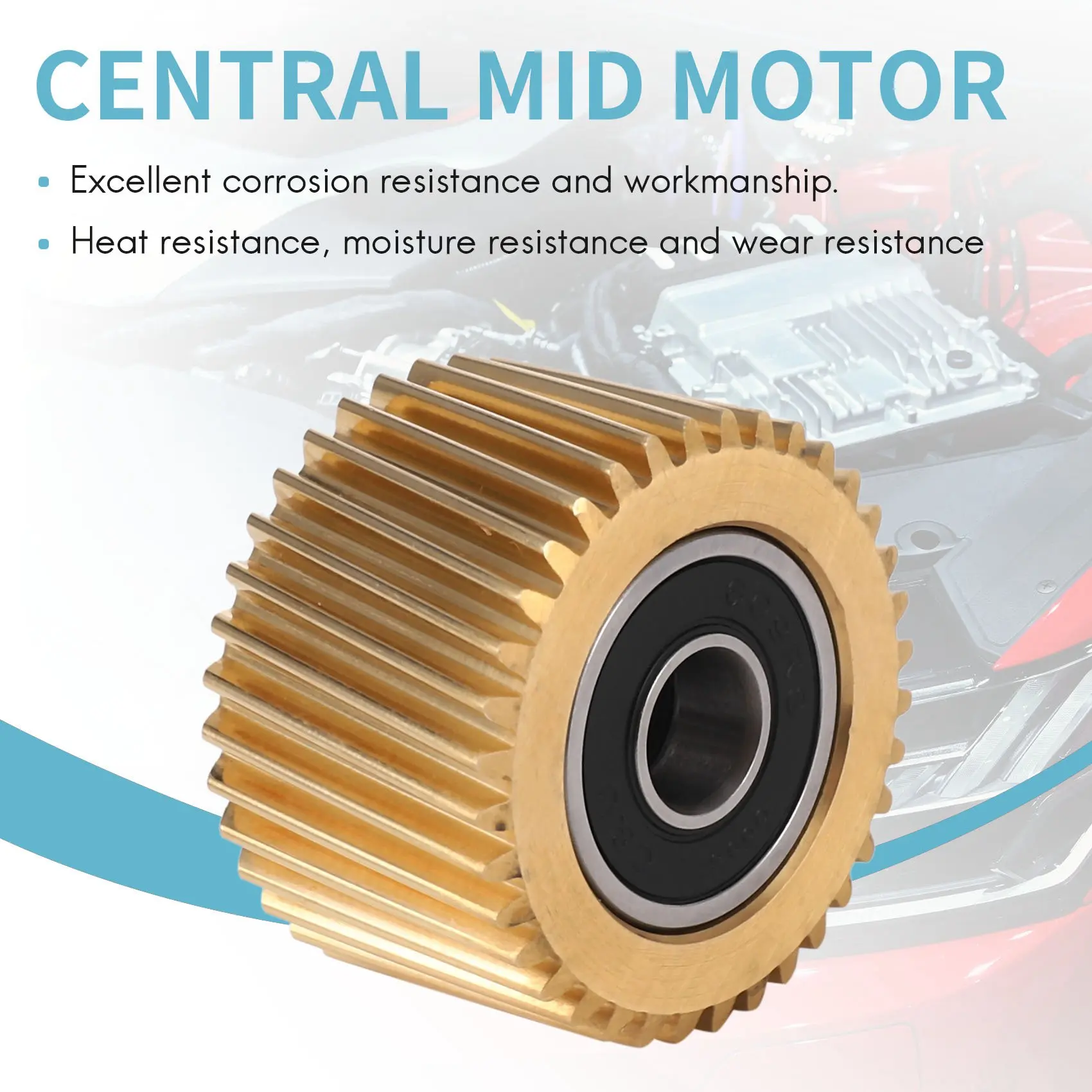Запасная деталь металлического редуктора для двигателя среднего привода Tongsheng