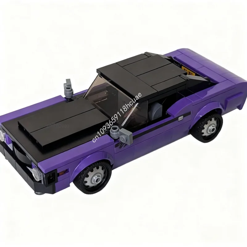 Фото 293 шт. MOC Classic Muscle City Champions суперкар модель строительные блоки детская идея игрушки на день рождения креативные рождественские подарки №1