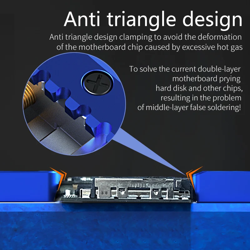 Универсальный держатель печатной платы MaAnt Pro 400 зажим для барабана чипов