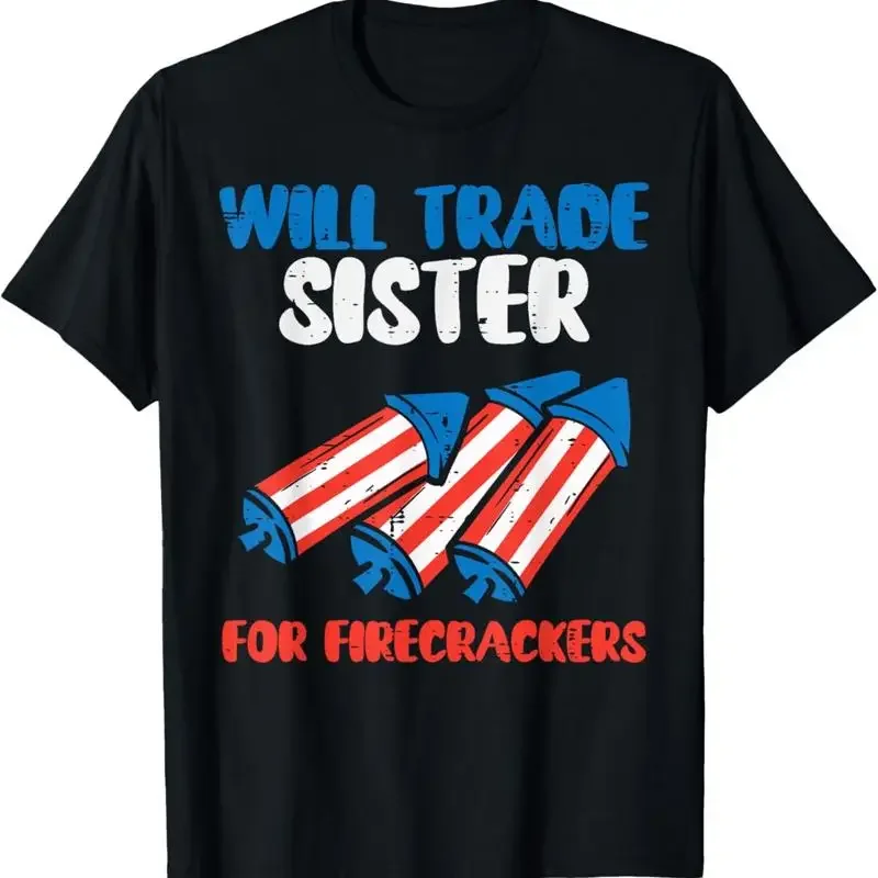 Фото Футболка Trade Sister For Funny Boys на 4-й июль для детей №1