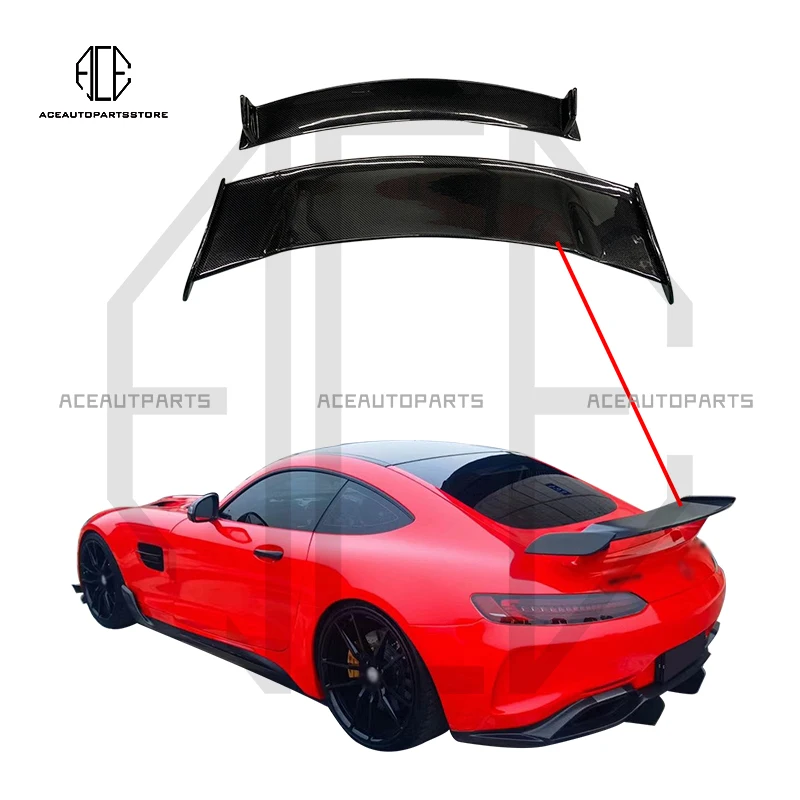 Высококачественный СПОЙЛЕР для багажника с настоящим углеродным волокном