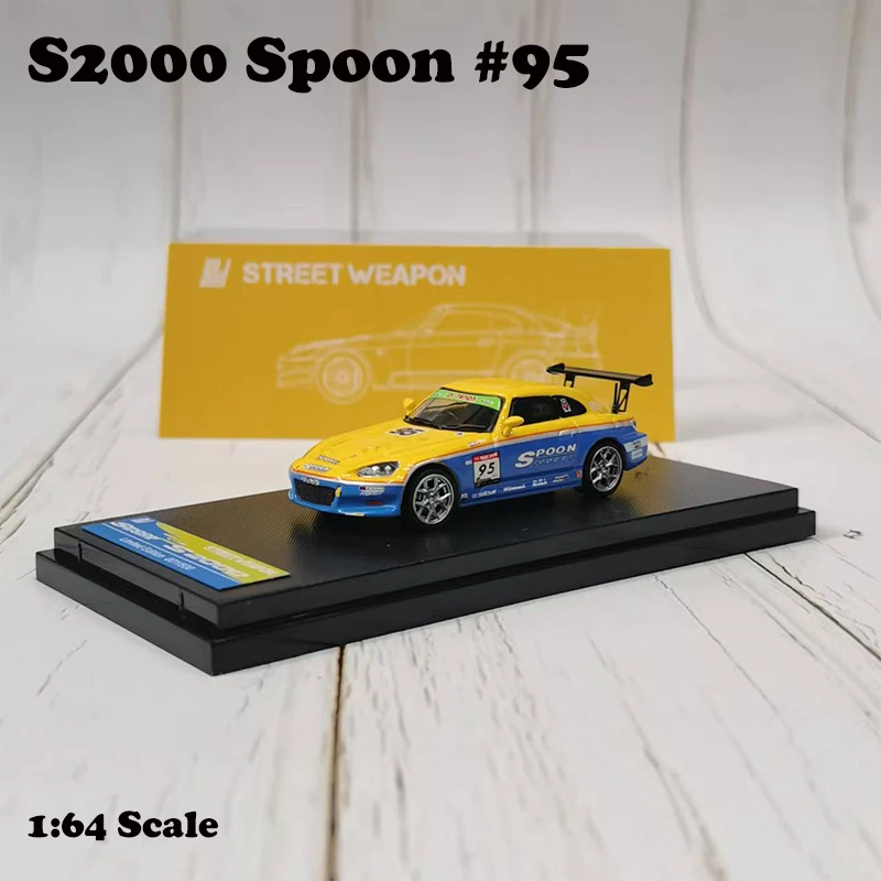 

Модель автомобиля «ложка» № 95 из сплава 1:64 Honda S2000