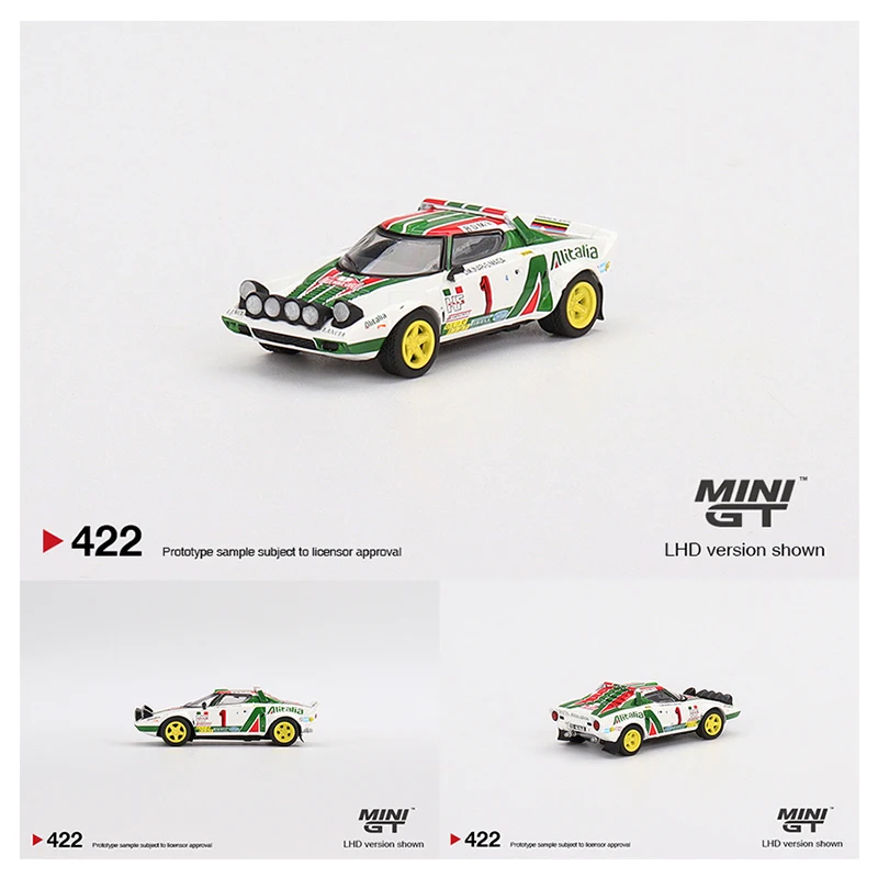 Мини GT 1:64 Stratos HF 1977 ралли монтескарло Winner коллекция моделей автомобилей из сплава
