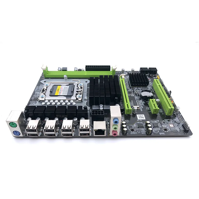 Материнская плата X58 Pro LGA 1366 поддержка DDR3 ECC памяти ОЗУ Intel I7 ЦП Xeon LGA1366 материнская