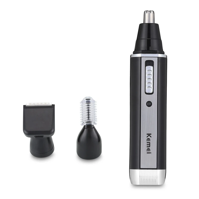 

Rechargeable Men Electric Nose Ear Hair Trimmer Painless Women Trimming Sideburns Eyebrows Beard Hair Clipper EU Plug