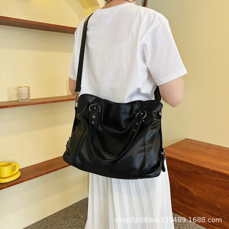 Female Handbag Large Capacity Shoulder Bags Big Stylsih Tote Bag Ladies Soft Leather Hobos Messenger Women Shopper