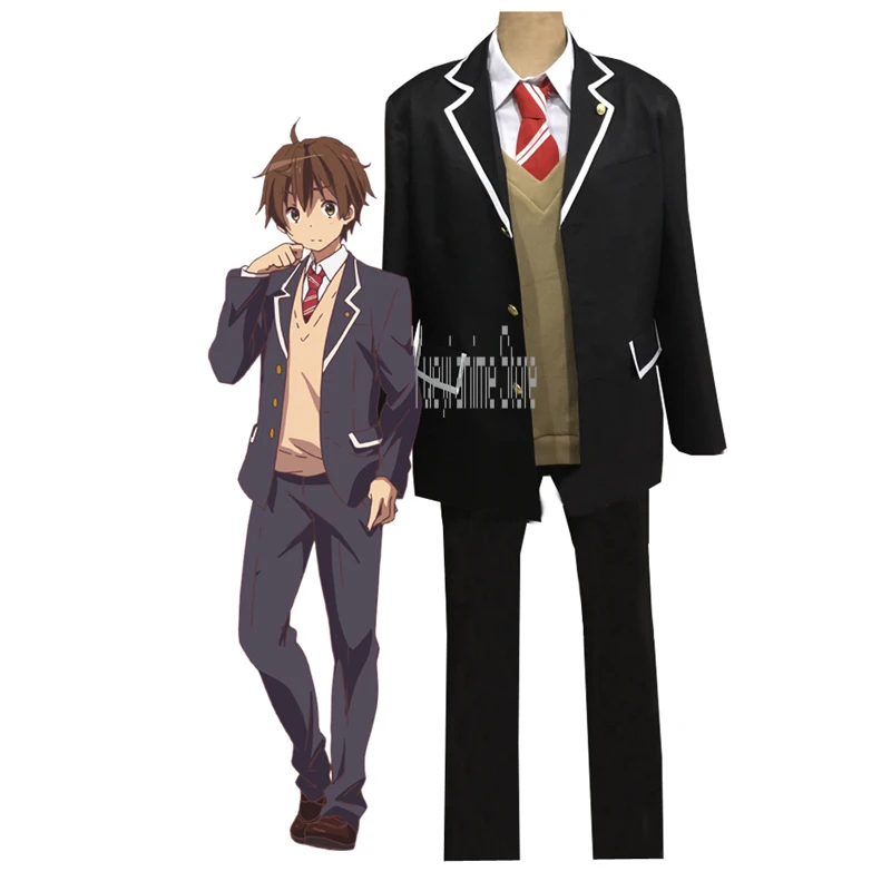 

Аниме love chunibyo и другие бреда Косплей Togashi Yuuta костюм Школьная форма
