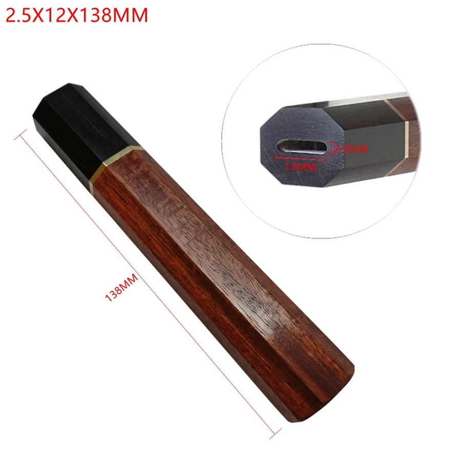 

Деревянная восьмиугольная рукоять ножа Quail