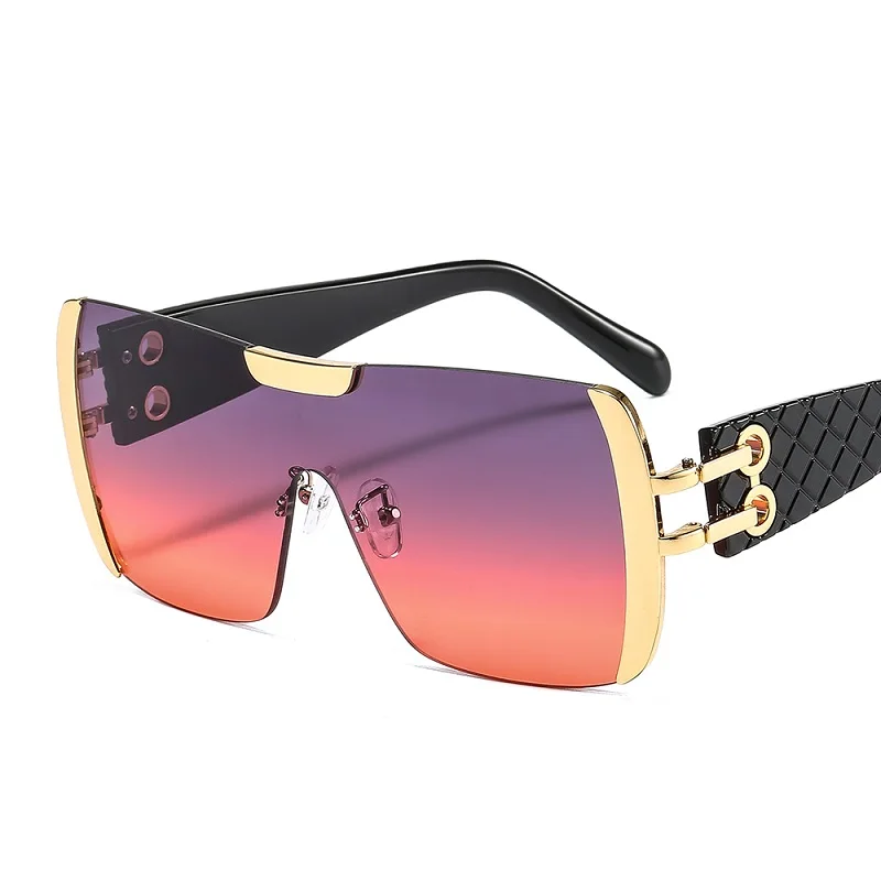 2022 new fashion sunglasses women men brand designer gradients lens alloy pc frame luxury hot selling quality square leopard free global shipping