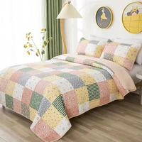 fashion bedding quilted bedspread on the bed geometric summer duvet quilt blanket ab sides coverlet cubrecam bed cover colcha