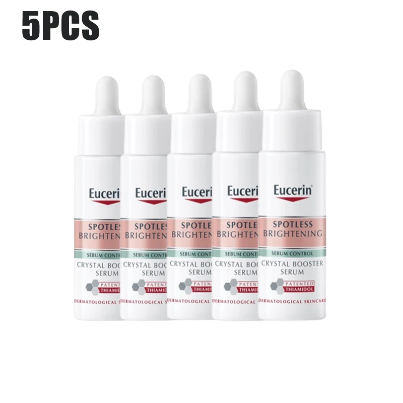 5PCS Eucerin Spotless Brightening Crystal Booster Serum 30ml Whitening Diminish Dark Pigment Spots For Oily Sensitive Skin 30ml