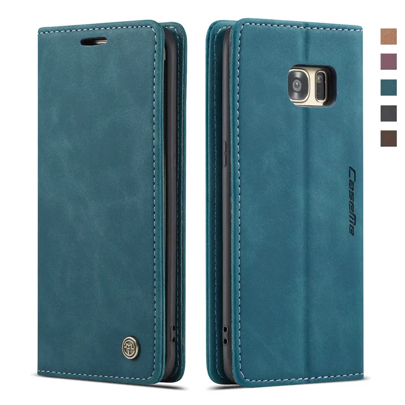 

Shockproof Case for Coque Samsung S7 Case Samsung S7 Edge Flip Cover S 7 S7edge Luxury Wallet for Samsung Galaxy S7 Edge Case