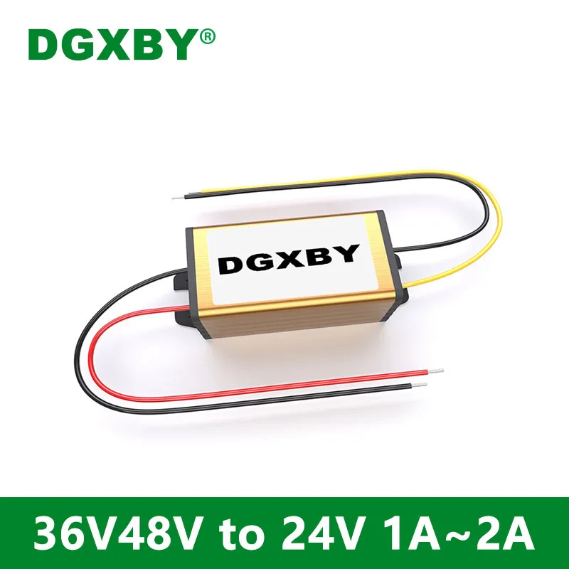 

DGXBY High Performance 36V/48V to 24V 1A~2A Power Converter 30V~60V to 24V Low Power DC Step-down Module CE Certification