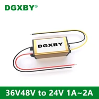 dgxby high performance 36v48v to 24v 1a2a power converter 30v60v to 24v low power dc step down module ce certification