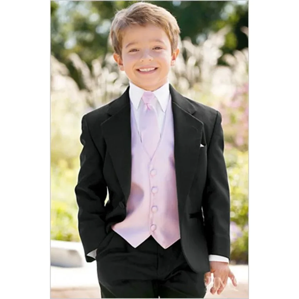 

Boys 2 Pieces Suit for Wedding Birthday Party Slingle Breasted Blazer Pants Kids Dress Tuxedos School Uniform Children Outfits
