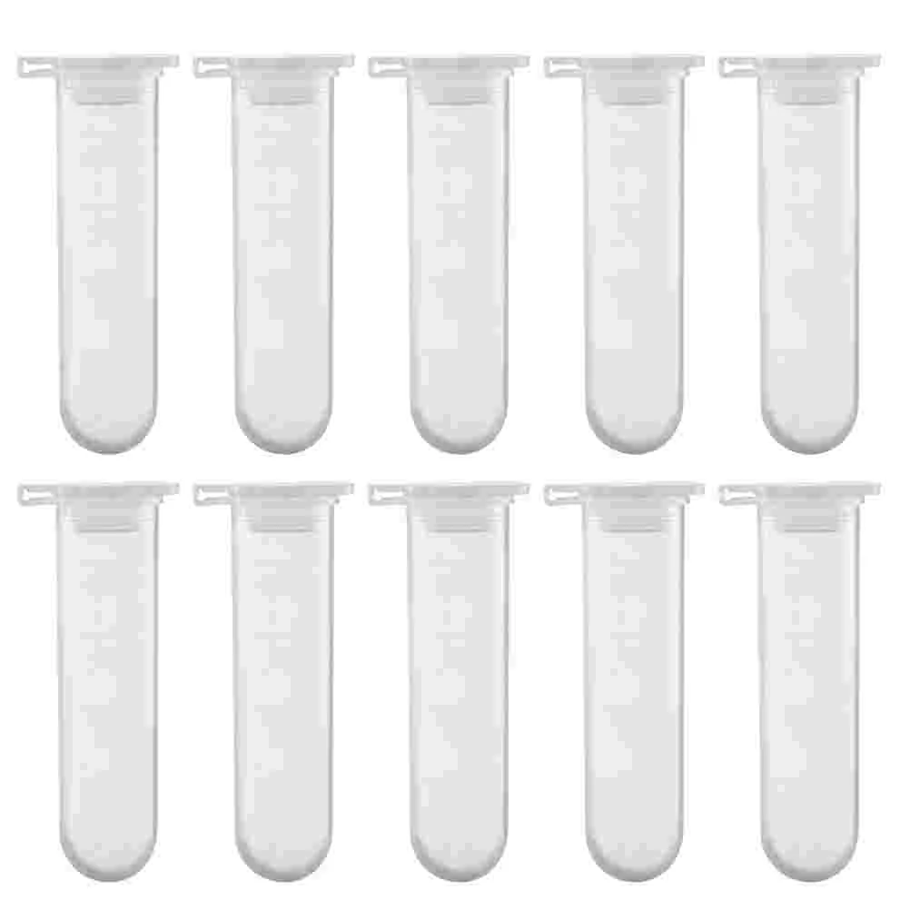 

50 Pcs Centrifuge Tube Plastic Test Tubes With Caps Caps 5ml Glass Centrifugal Polypropylene Vials Laboratory