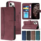 Чехол-кошелек для iPhone 11 12 13 Pro Max 6 7 8 Plus XR XS MAX, Матовый кожаный флип-чехол для iPhone 11 Pro, чехол с держателем для карт