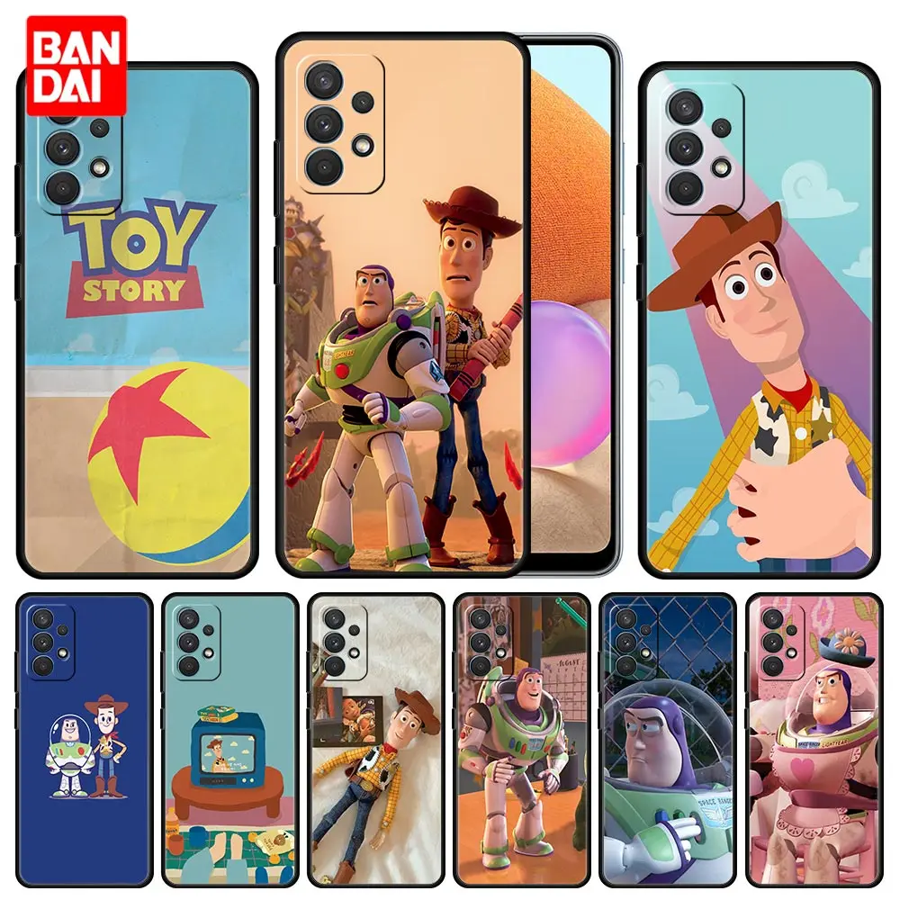 

Disney Toy Story Aliens Phone Case for Samsung Galaxy A51 A52 A03 A13 A31 A32 A50 A70 A71 Note 20 Ultra 5G Cover Soft Smartphone