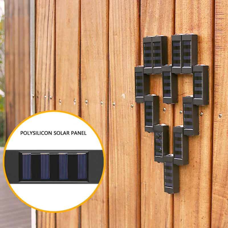 Уличная Светодиодная лампа на солнечной батарее водонепроницаемый садовый