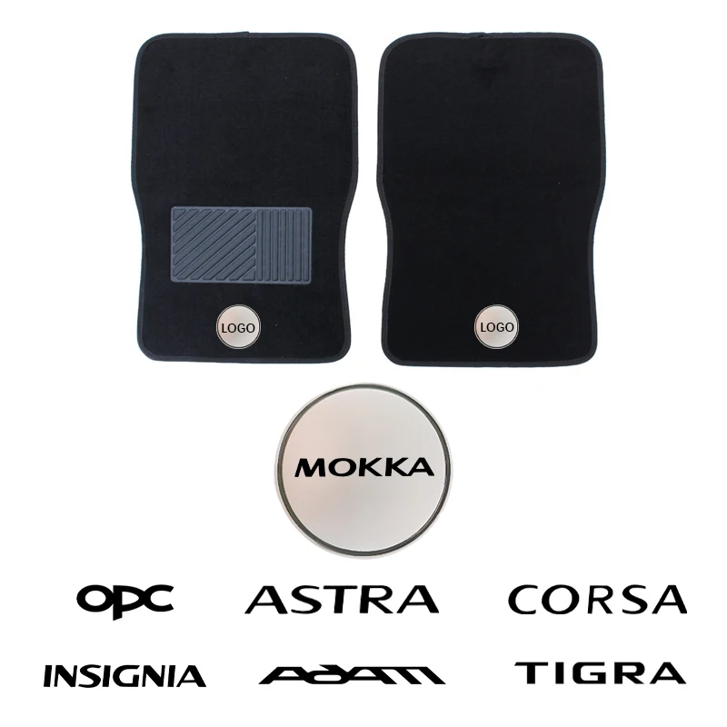 Автомобильный коврик с эмблемами напольные коврики металлическая наклейка для